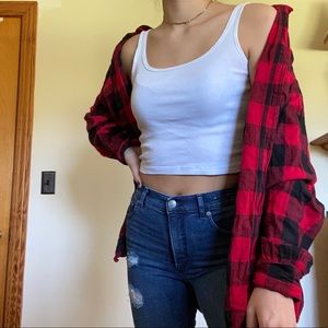 Oversized flannel shirt🌾🌻